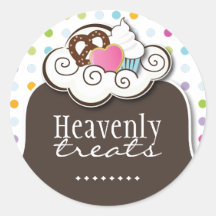 Decoratieve banketbakker Stickers