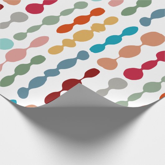 Decoratieve Barbells Cadeaupapier (Hoek)