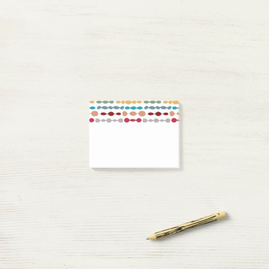 Decoratieve Barbells Post-it® Notes (Op bureau)
