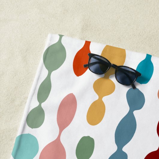 Decoratieve Barbells Strandlaken (In situ)