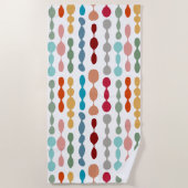 Decoratieve Barbells Strandlaken (Voorkant)