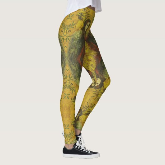 Decoratieve Bird Lady Leggings (Rechts)