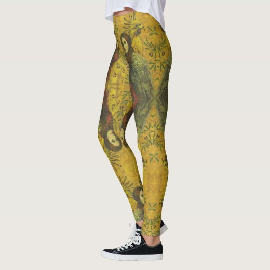 Decoratieve Bird Lady Leggings (Links)