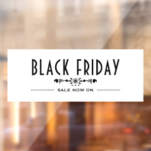 Decoratieve Black Friday Sale Raamsticker