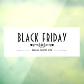 Decoratieve Black Friday Sale Raamsticker (Vel 3)