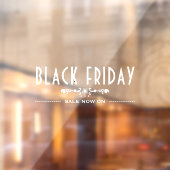 Decoratieve Black Friday Sale Raamsticker (Vel 2)