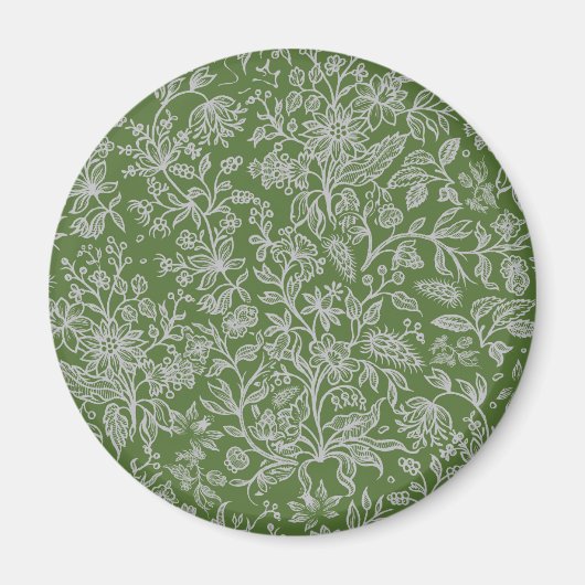 Decoratieve bloemen 10 magneet (Voorkant)