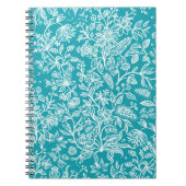 Decoratieve bloemen 12 notitieboek (Voorkant)