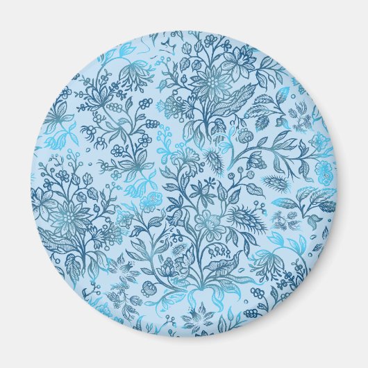 Decoratieve bloemen 15 magneet (Voorkant)