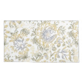 Decoratieve bloemen 17 kussensloop (Achterkant)