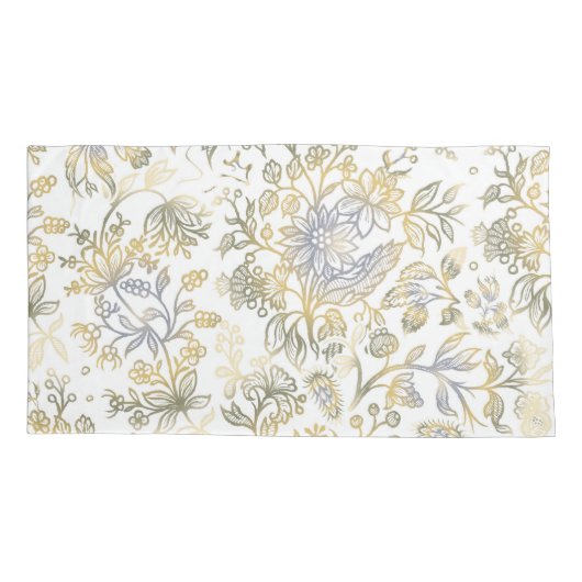 Decoratieve bloemen 17 kussensloop (Achterkant)