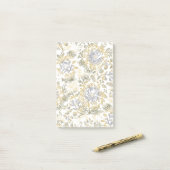 Decoratieve bloemen 17 post-it® notes (Op bureau)