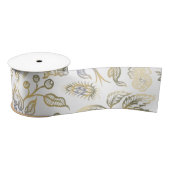 Decoratieve bloemen 17 satijnen lint (Spoel)