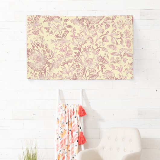 Decoratieve bloemen 18 spandoek (Insitu)