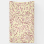 Decoratieve bloemen 18 spandoek (Verticaal)