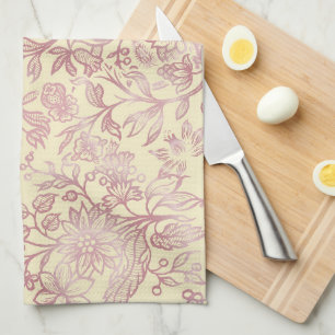 Decoratieve bloemen 18 theedoek