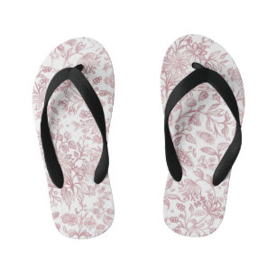Decoratieve bloemen 19 kinder teenslippers