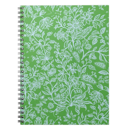 Decoratieve bloemen 1 notitieboek (Voorkant)