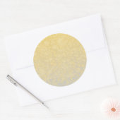 Decoratieve bloemen 20 ronde sticker (Envelop)