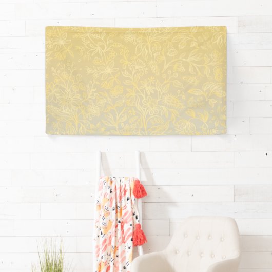 Decoratieve bloemen 20 spandoek (Insitu)
