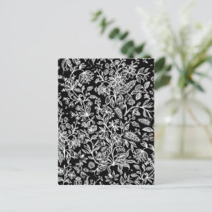 Decoratieve bloemen 21 briefkaart