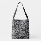 Decoratieve bloemen 21 crossbody tas (Achterkant)