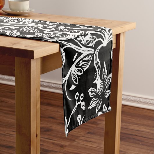 Decoratieve bloemen 21 korte tafelloper (Voorbeeld)