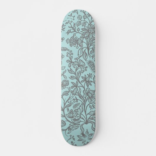 Decoratieve bloemen 7 persoonlijk skateboard (Voorkant)