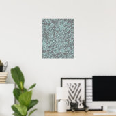 Decoratieve bloemen 8 poster (Thuiskantoor)
