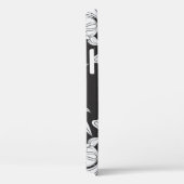 Decoratieve Bloemen Bird Nouveau Poster Case-Mate iPhone Case (Achterkant / Rechts)