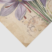 Decoratieve bloemen Butterflies Ephemera ontkoppel Tissuepapier (Detail)