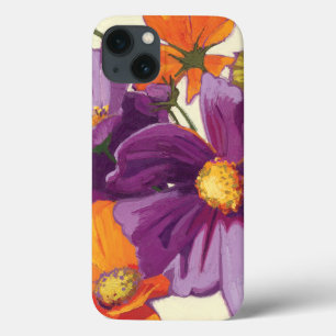 Decoratieve bloemen iPhone 13 hoesje