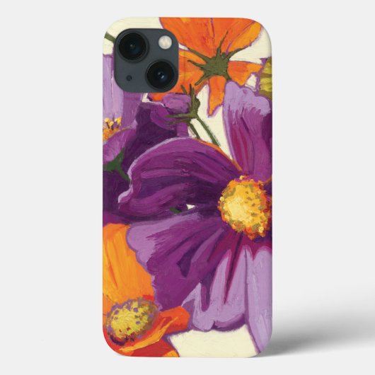 Decoratieve bloemen Case-Mate iPhone case (Achterkant)