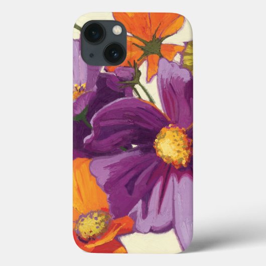 Decoratieve bloemen Case-Mate iPhone case (Achterkant)