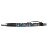 Decoratieve bloemen en bladeren patroon-48675 pen (Bovenkant)