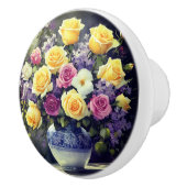 Decoratieve bloemen keramische knoppen (Rechts)