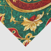 Decoratieve Bloemen Kerstvakantie Tissue Papier (Detail)