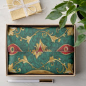 Decoratieve Bloemen Kerstvakantie Tissue Papier (Geschenk)