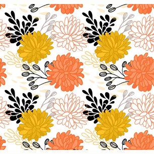 Decoratieve bloemen kussen