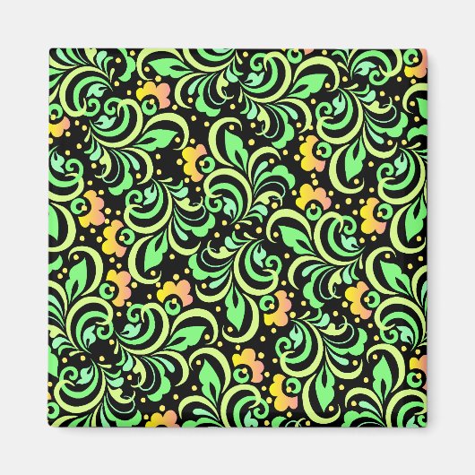 decoratieve bloemen magneet (Voorkant)