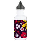 Decoratieve bloemen waterfles  (Rechts)