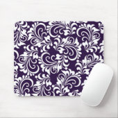 Decoratieve bloemenachtergrond muismat (Met muis)