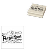  Decoratieve Bloemenei Karton Rubberstempel (Gestempeld)