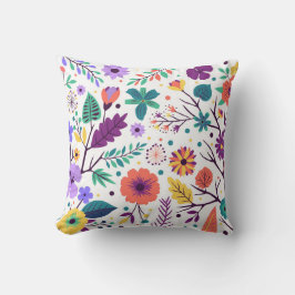 Decoratieve bloemenkussier kussen