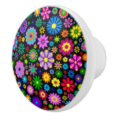 Decoratieve bloemenladeknoppen - SRF Keramische Knop (Rechts)