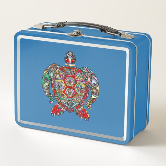 Decoratieve bloementschildpad voor sierdoeleinden  (Voorkant)