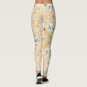 Decoratieve  Bloemenwijnstokken Leggings (Achterkant)