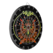 Decoratieve boomkorren dartbord (Voorkant Links)