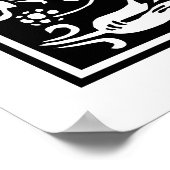 Decoratieve brief I Poster (Hoek)