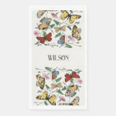  decoratieve butterflies wegwerpbaar servet (Voorkant)